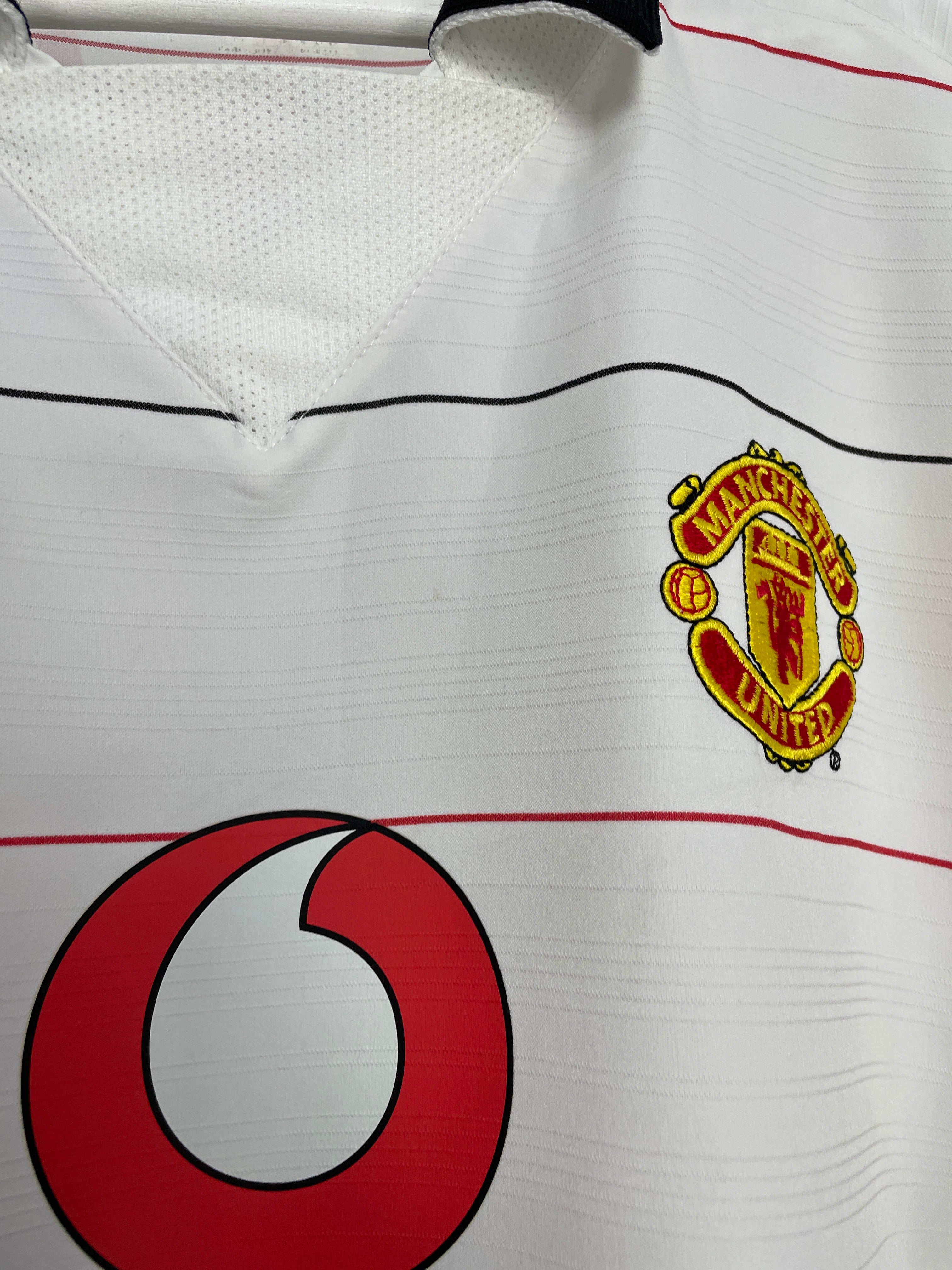 Shop 2003/05 MANCHESTER UNITED RONALDO #7 C/L THIRD SHIRT (L) NIKE, classic football shirts, vintage football shirts & retro soccer jerseys at Cult Kits