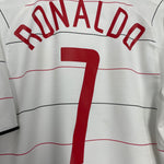 Shop 2003/05 MANCHESTER UNITED RONALDO #7 C/L THIRD SHIRT (L) NIKE, classic football shirts, vintage football shirts & retro soccer jerseys at Cult Kits