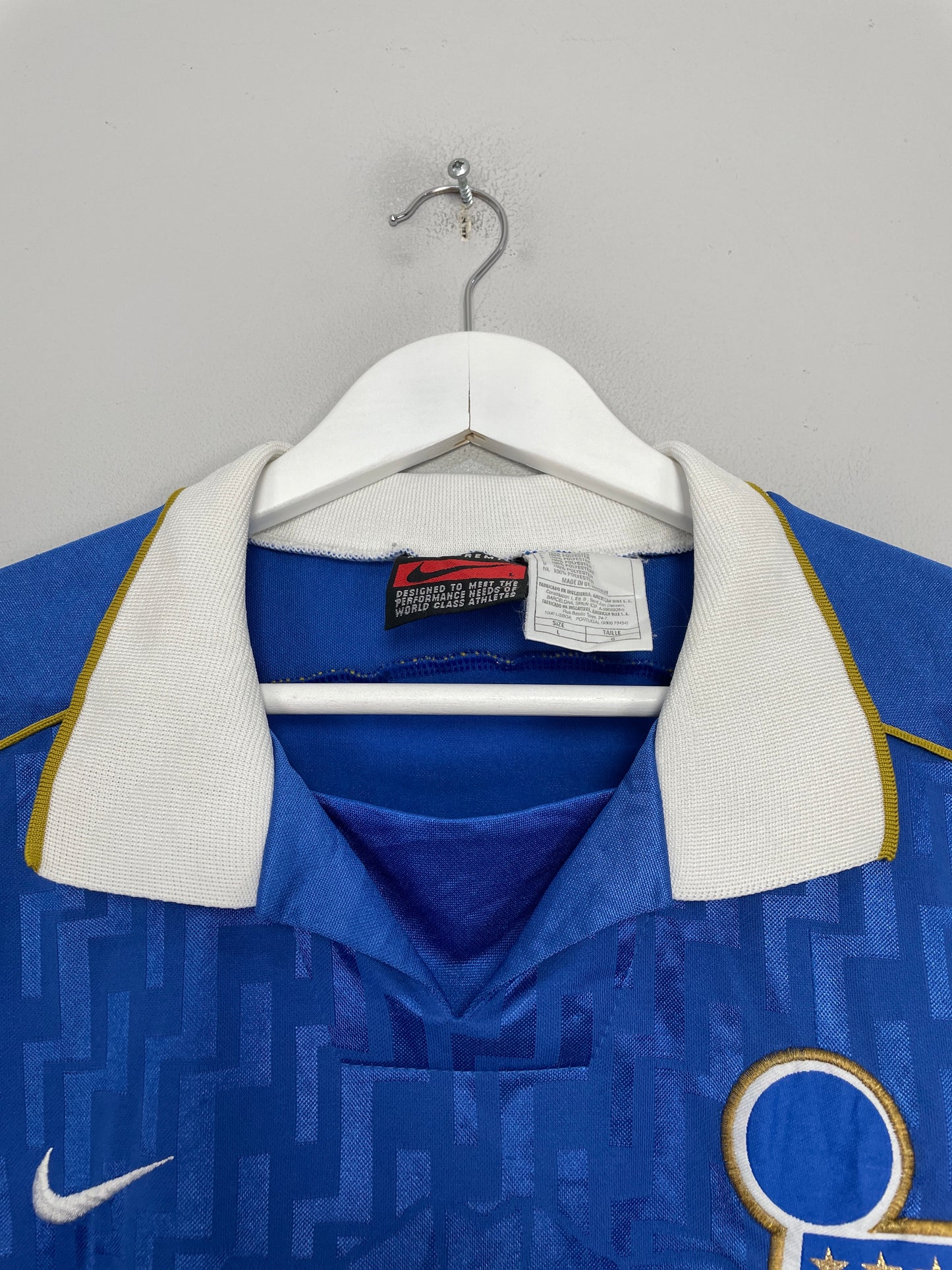 1995/96 ITALY HOME SHIRT (L) NIKE