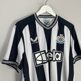 Shop 2023/24 Newcastle United BNWOT Authentic Home Shirt (Multiple Sizes) Castore, classic football shirts, vintage football shirts & retro soccer jerseys at Cult Kits