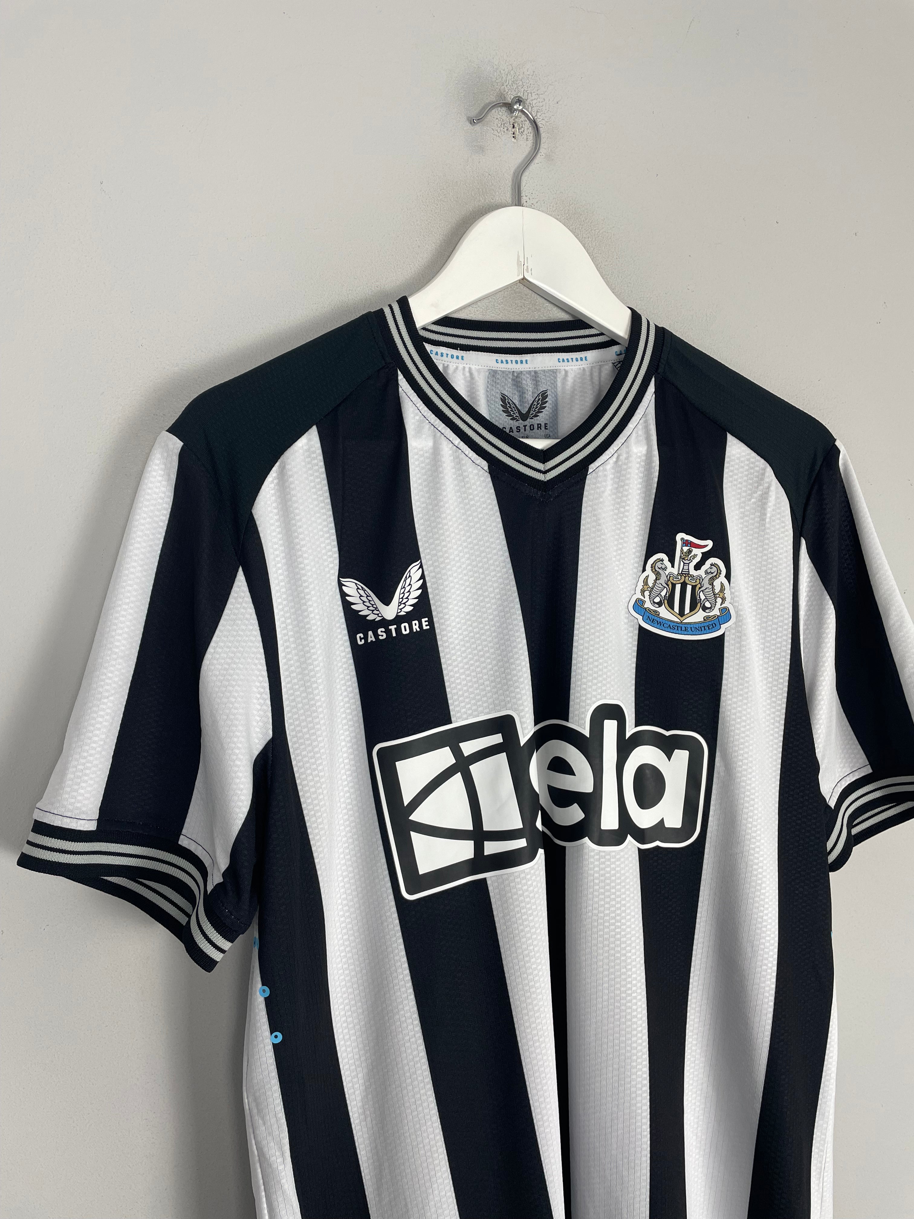 Shop 2023/24 Newcastle United BNWOT Authentic Home Shirt (Multiple Sizes) Castore, classic football shirts, vintage football shirts & retro soccer jerseys at Cult Kits