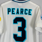 Shop 1995/97 ENGLAND PEARCE #3 HOME SHIRT (L) UMBRO, classic football shirts, vintage football shirts & retro soccer jerseys at Cult Kits