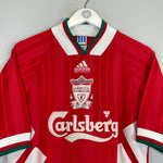 Shop 1993/95 LIVERPOOL #22 HOME SHIRT (M) ADIDAS, classic football shirts, vintage football shirts & retro soccer jerseys at Cult Kits