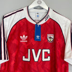 Shop 1990/92 ARSENAL ADIDAS ORIGINALS *BNWT* HOME SHIRT (L), classic football shirts, vintage football shirts & retro soccer jerseys at Cult Kits