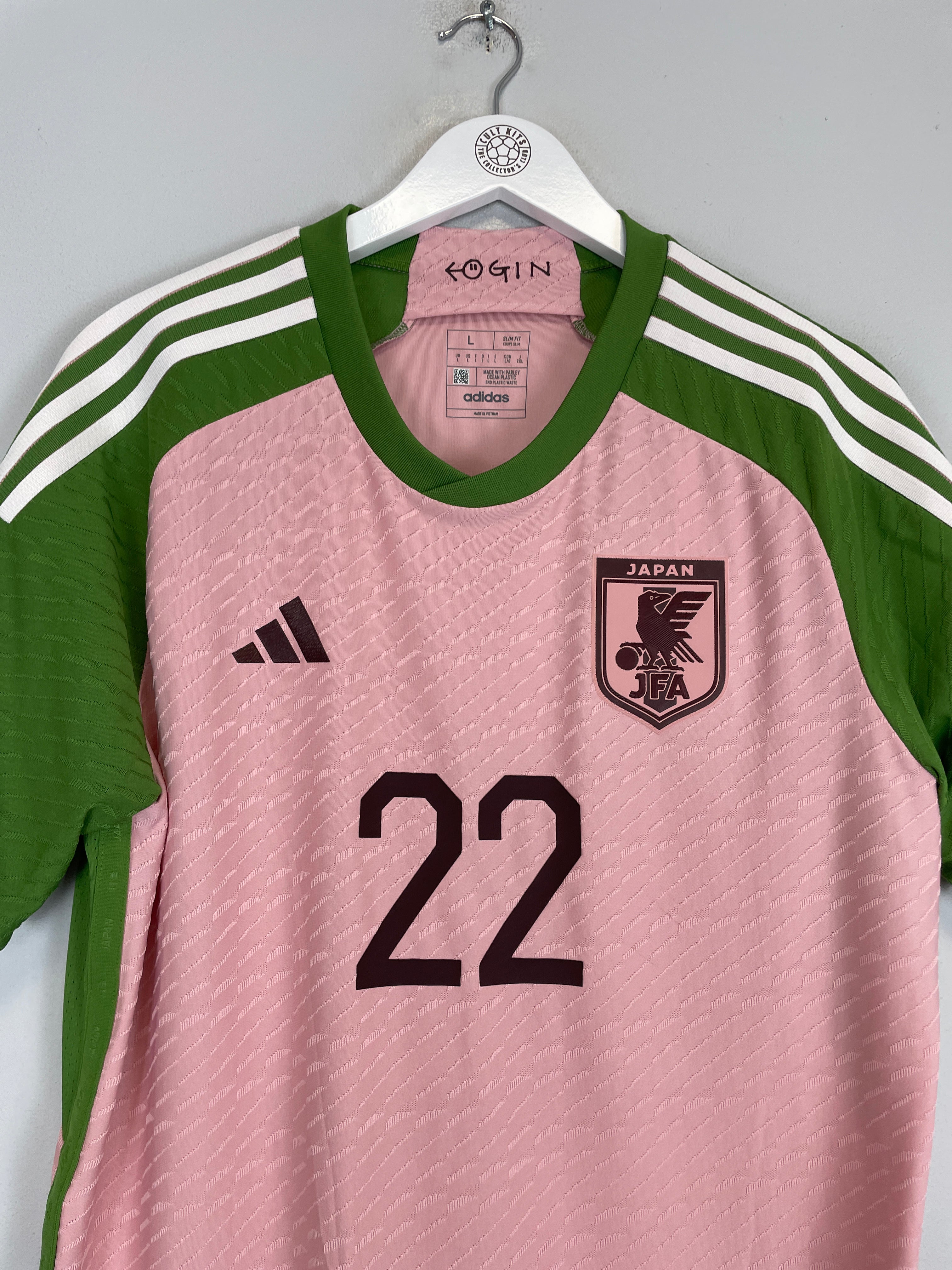 Shop 2022 JAPAN #22 SPECIAL EDITION NIGO X ADIDAS *BNWT* AUTHENTIC SHIRT (L), classic football shirts, vintage football shirts & retro soccer jerseys at Cult Kits