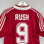 Shop 1995/96 LIVERPOOL RUSH #9 HOME SHIRT (L) ADIDAS, classic football shirts, vintage football shirts & retro soccer jerseys at Cult Kits