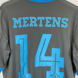 2015/16 NAPOLI MERTENS #14 AUTHENTIC AWAY SHIRT (XXL) KAPPA
