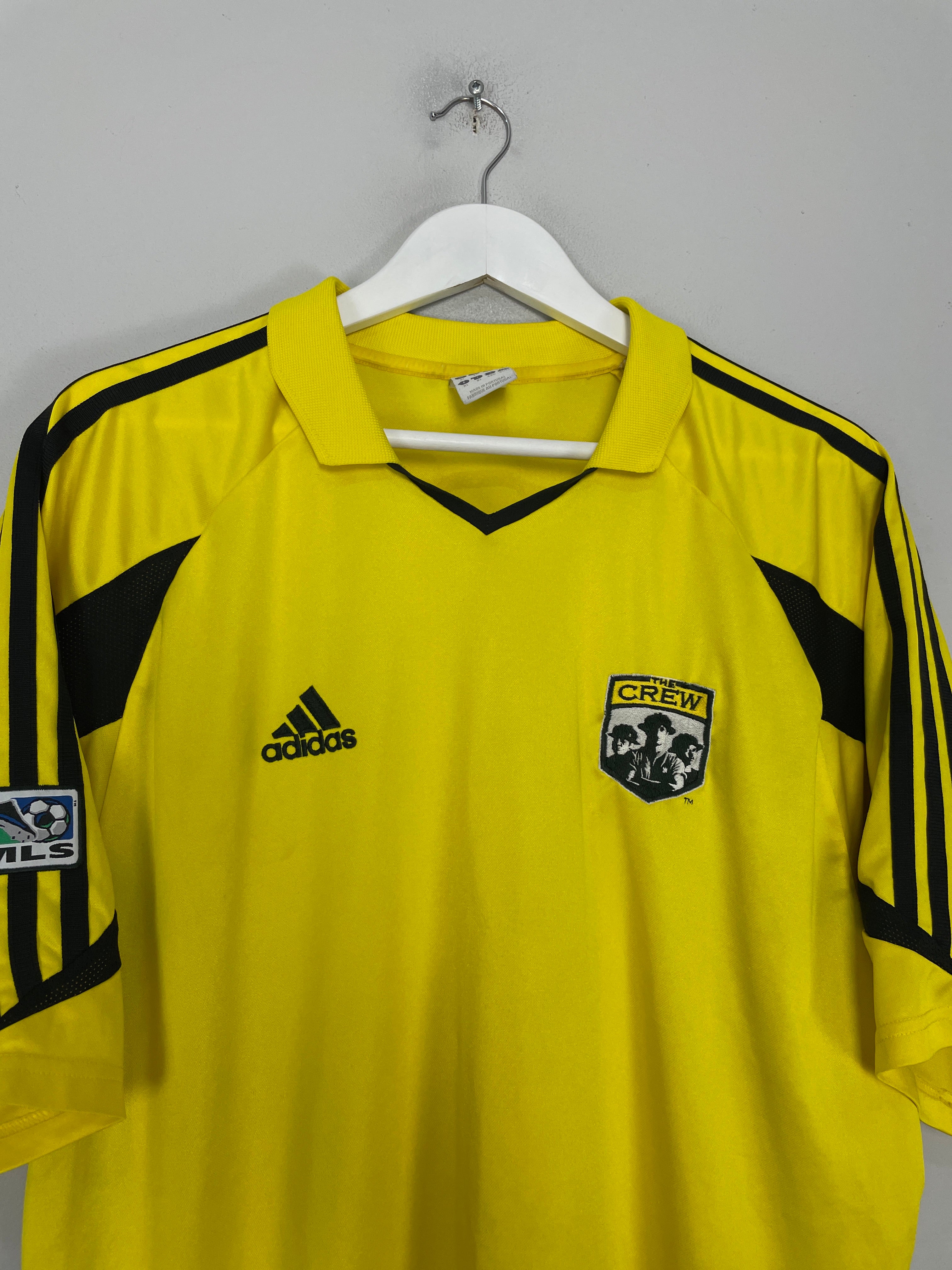 Shop 2002/03 COLOMBUS CREW HOME SHIRT (XL) ADIDAS, classic football shirts, vintage football shirts & retro soccer jerseys at Cult Kits