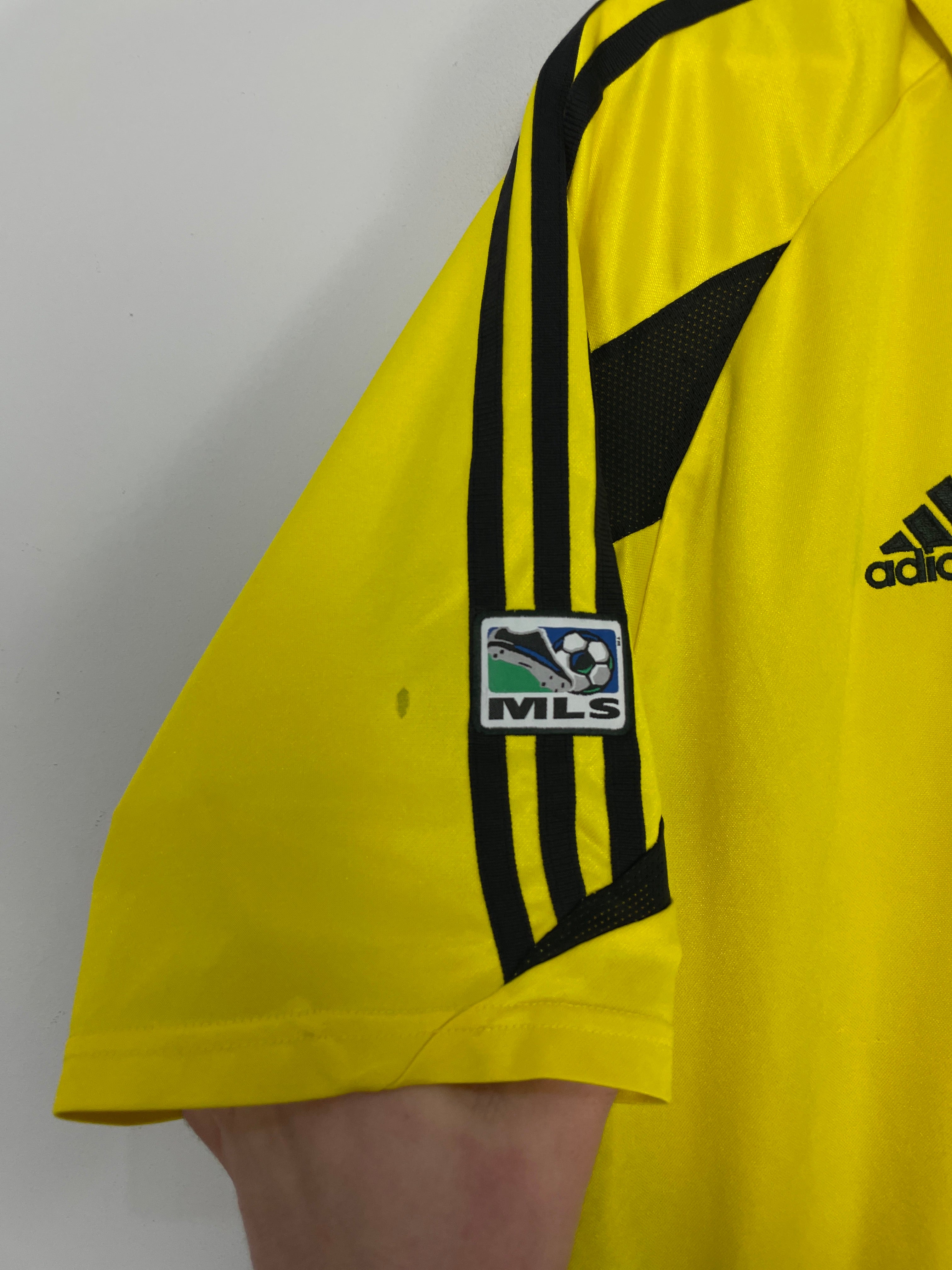 Shop 2002/03 COLOMBUS CREW HOME SHIRT (XL) ADIDAS, classic football shirts, vintage football shirts & retro soccer jerseys at Cult Kits