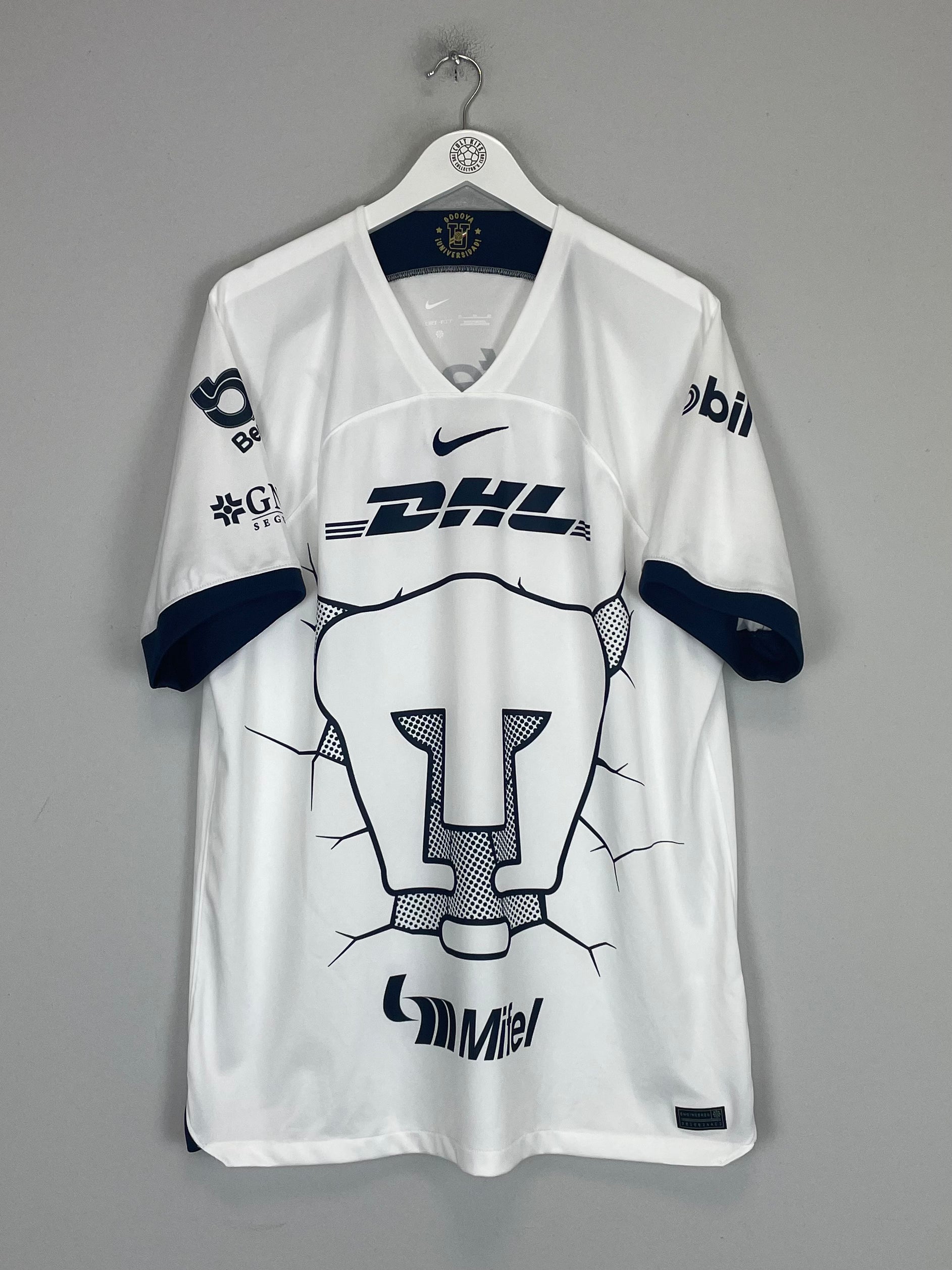 Shop 2023/24 UNAM PUMAS HOME SHIRT (XL) NIKE, classic football shirts, vintage football shirts & retro soccer jerseys at Cult Kits