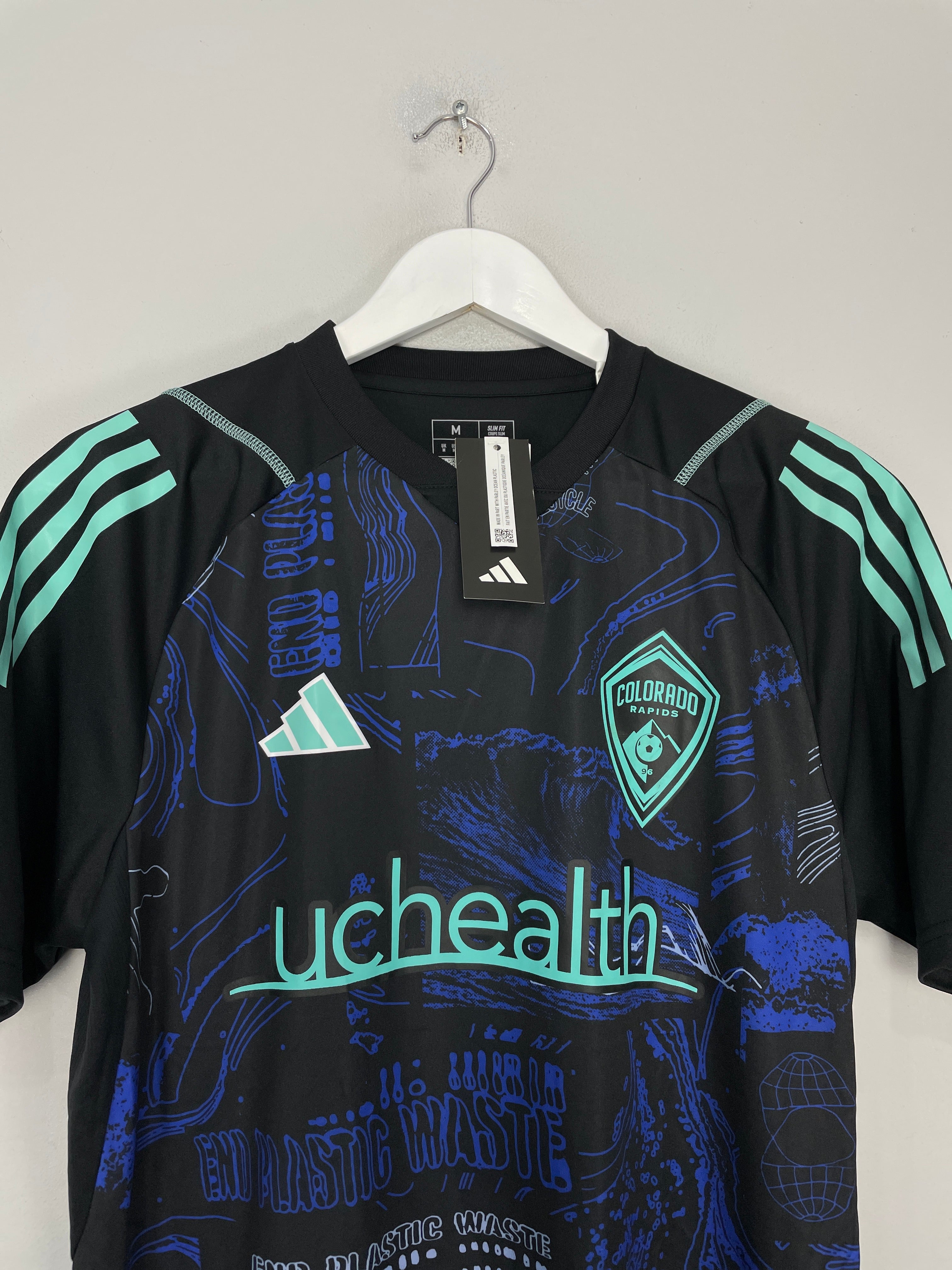 Shop 2023 COLORADO RAPIDS *BNWT* ONEPLANET (M) ADIDAS, classic football shirts, vintage football shirts & retro soccer jerseys at Cult Kits