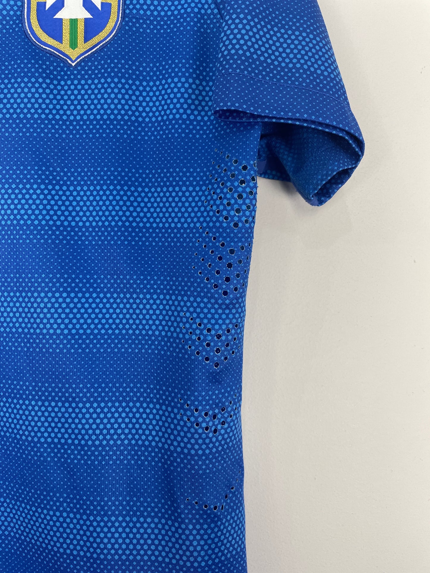 2014/15 BRAZIL NEYMAR #10 *PLAYER ISSUE* AWAY SHIRT (L) NIKE