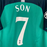 Shop 2018/19 TOTTENHAM SON #7 C/L THIRD SHIRT (XL) NIKE, classic football shirts, vintage football shirts & retro soccer jerseys at Cult Kits