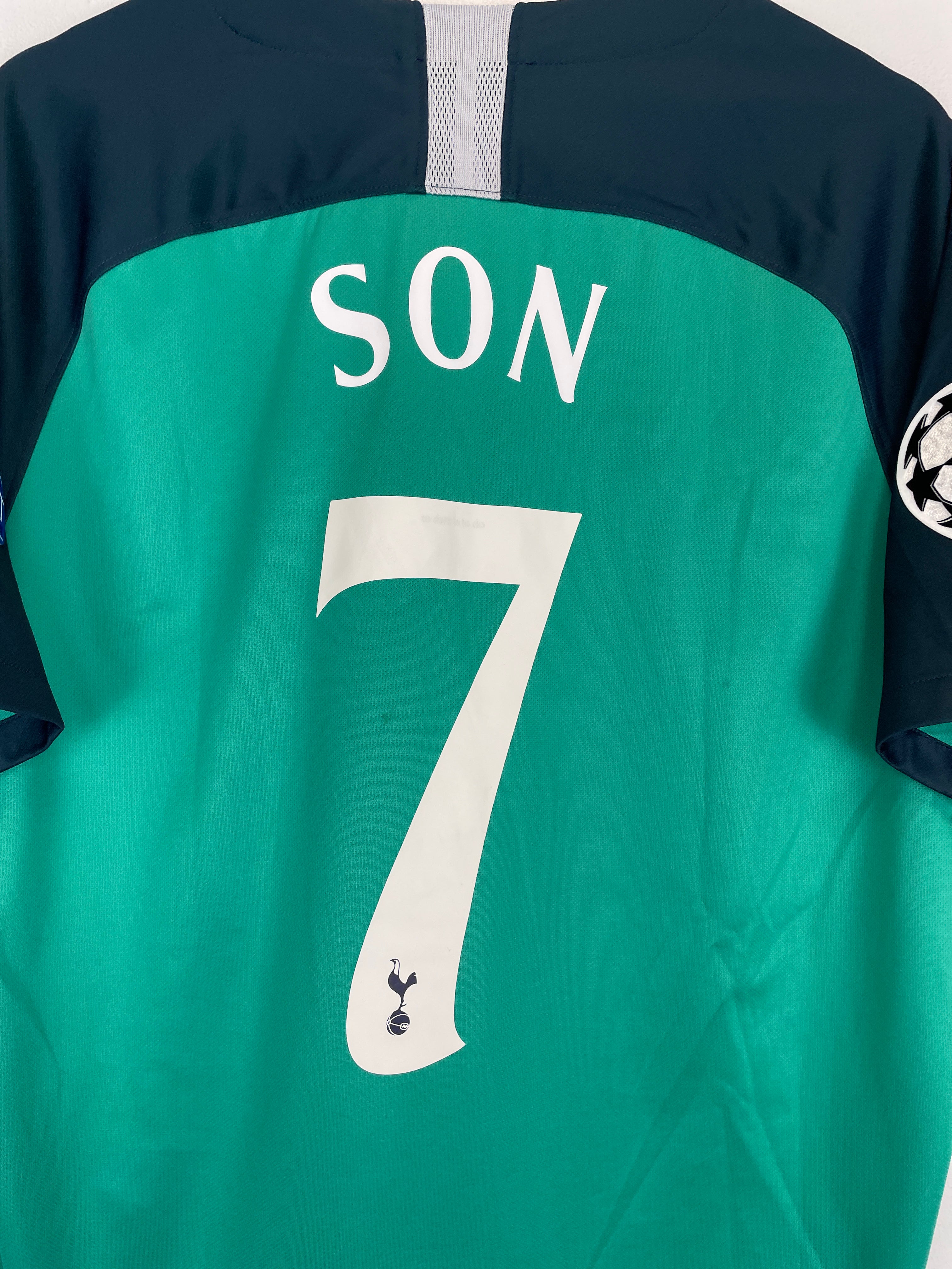 Shop 2018/19 TOTTENHAM SON #7 C/L THIRD SHIRT (XL) NIKE, classic football shirts, vintage football shirts & retro soccer jerseys at Cult Kits