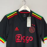 Shop 2021/22 AJAX 'THREE LITTLE BIRDS' *BNWT* THIRD SHIRT (M) ADIDAS, classic football shirts, vintage football shirts & retro soccer jerseys at Cult Kits