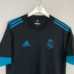 Shop 2017/18 REAL MADRID TRAINING SHIRT (S) ADIDAS, classic football shirts, vintage football shirts & retro soccer jerseys at Cult Kits