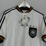 Shop 1996/98 GERMANY *BNWT* HOME SHIRT (L) ADIDAS, classic football shirts, vintage football shirts & retro soccer jerseys at Cult Kits