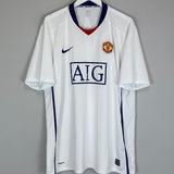 2008/09 MANCHESTER UNITED RONALDO #7 AWAY SHIRT (XXL) NIKE