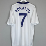 2008/09 MANCHESTER UNITED RONALDO #7 AWAY SHIRT (XXL) NIKE