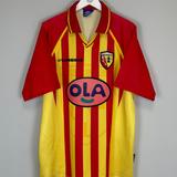 1998/99 RC LENS HOME SHIRT (XL) UMBRO