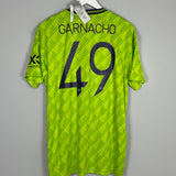 Shop 2022/23 Manchester United Garnacho #49 *BNWT* Third Shirt (Multiple Sizes) Adidas, classic football shirts, vintage football shirts & retro soccer jerseys at Cult Kits