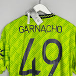 Shop 2022/23 Manchester United Garnacho #49 *BNWT* Third Shirt (Multiple Sizes) Adidas, classic football shirts, vintage football shirts & retro soccer jerseys at Cult Kits