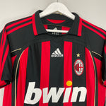Shop 2006/07 AC MILAN KAKA #22 HOME SHIRT (S) ADIDAS, classic football shirts, vintage football shirts & retro soccer jerseys at Cult Kits