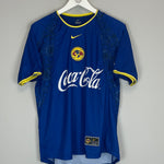 Shop 2002/03 CLUB AMERICA C.BLANCO AWAY SHIRT (M) NIKE, classic football shirts, vintage football shirts & retro soccer jerseys at Cult Kits