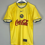 Shop 2002/03 CLUB AMERICA ZAMORANO #9 HOME SHIRT (M) NIKE, classic football shirts, vintage football shirts & retro soccer jerseys at Cult Kits