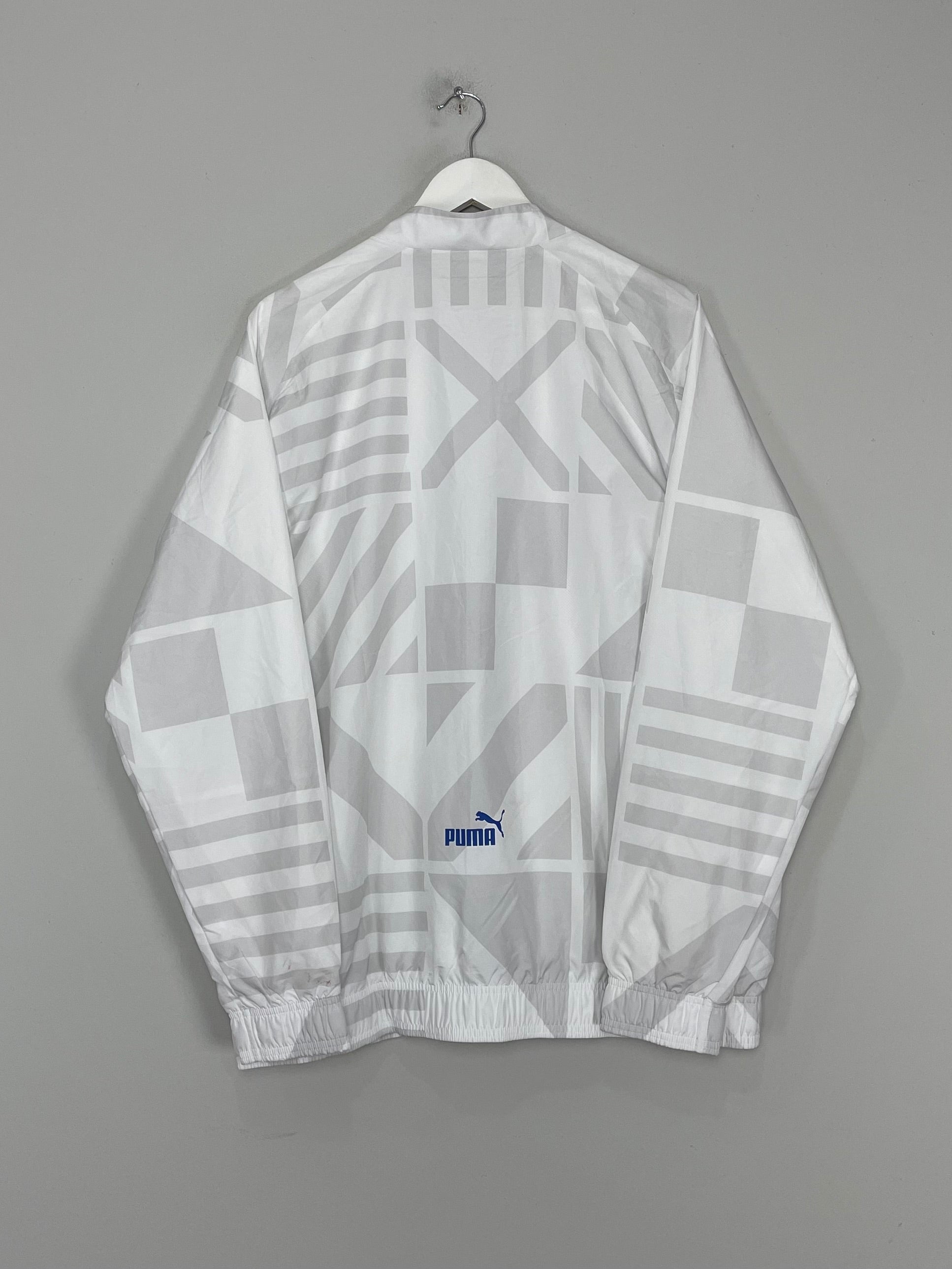 Shop 2022/23 ITALY PREMATCH TRACK JACKET (XL) PUMA, classic football shirts, vintage football shirts & retro soccer jerseys at Cult Kits