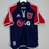 Shop 2001/02 UNIVERSIDAD DE CHILE HOME SHIRT (L) ADIDAS, classic football shirts, vintage football shirts & retro soccer jerseys at Cult Kits