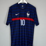 Shop 2020/21 FRANCE MBAPPE #10 HOME SHIRT (L) NIKE, classic football shirts, vintage football shirts & retro soccer jerseys at Cult Kits