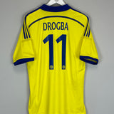 2014/15 CHELSEA DROGBA #11 AWAY SHIRT (L) ADIDAS