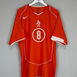 2004/06 NETHERLANDS DAVIDS #8 HOME SHIRT (XL) NIKE