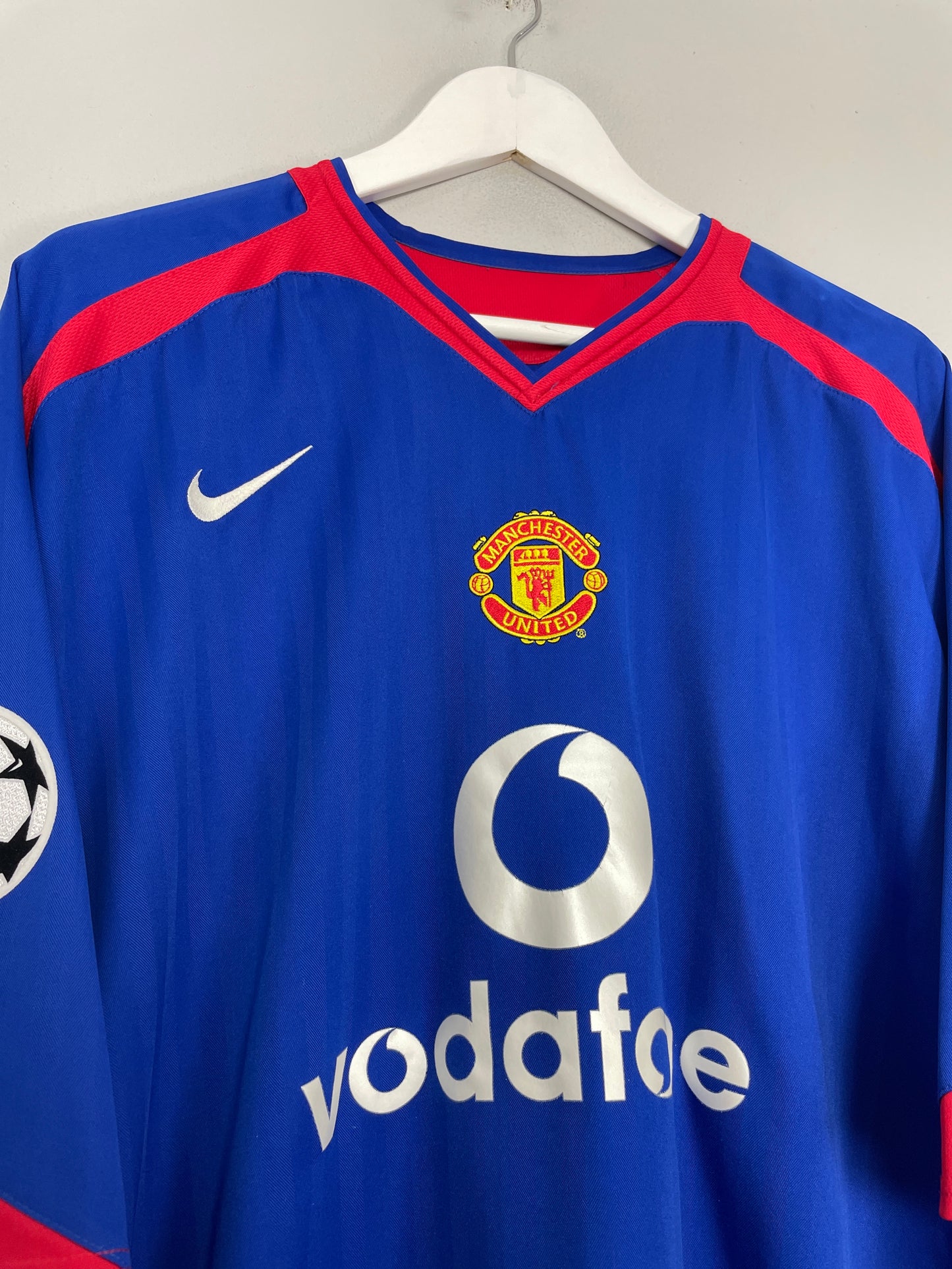 2005/06 MANCHESTER UNITED V.NISTELROOY #10 C/L AWAY SHIRT (XXXL) NIKE