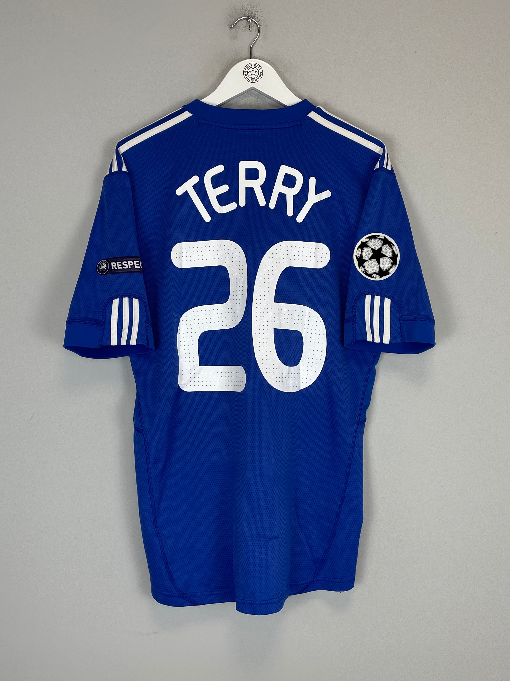Shop 2009/10 CHELSEA TERRY #26 C/L HOME SHIRT (L) ADIDAS, classic football shirts, vintage football shirts & retro soccer jerseys at Cult Kits