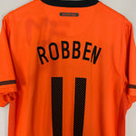 Shop 2010/11 NETHERLANDS ROBBEN #11 HOME SHIRT (L) NIKE, classic football shirts, vintage football shirts & retro soccer jerseys at Cult Kits