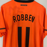 Shop 2010/11 NETHERLANDS ROBBEN #11 HOME SHIRT (L) NIKE, classic football shirts, vintage football shirts & retro soccer jerseys at Cult Kits