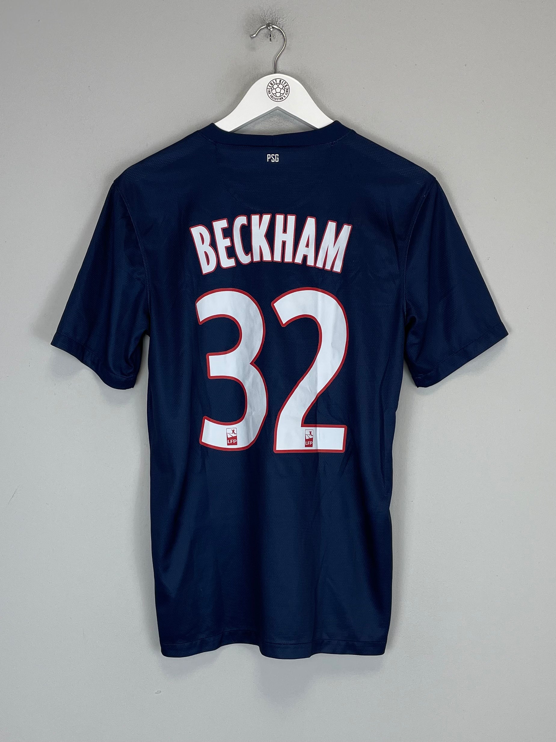 Shop 2012/13 PSG BECKHAM #32 HOME SHIRT (S) NIKE, classic football shirts, vintage football shirts & retro soccer jerseys at Cult Kits