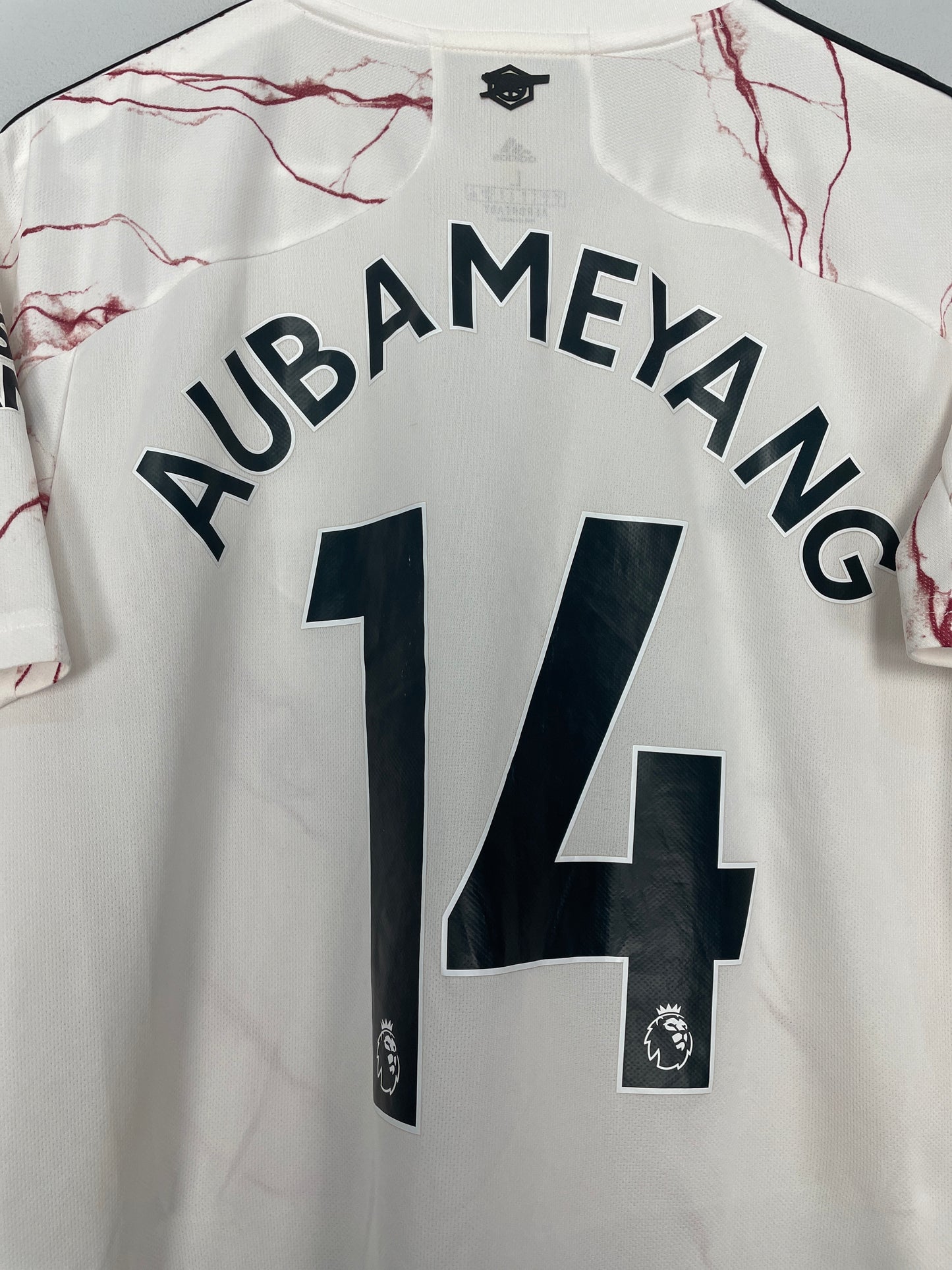 2020/21 ARSENAL AUBAMEYANG #14 AWAY SHIRT (L) ADIDAS