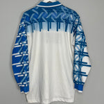 Shop 1994/96 NAPOLI L/S AWAY SHIRT (L) LOTTO, classic football shirts, vintage football shirts & retro soccer jerseys at Cult Kits