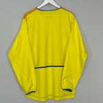 Shop 2002/03 LEEDS UNITED L/S AWAY SHIRT (L) NIKE, classic football shirts, vintage football shirts & retro soccer jerseys at Cult Kits