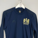 Shop 2018/19 MANCHESTER UNITED L/S '50 YEAR ANNIVERSARY' SHIRT (XS) ADIDAS, classic football shirts, vintage football shirts & retro soccer jerseys at Cult Kits