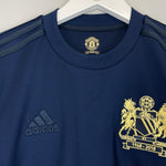 Shop 2018/19 MANCHESTER UNITED L/S '50 YEAR ANNIVERSARY' SHIRT (XS) ADIDAS, classic football shirts, vintage football shirts & retro soccer jerseys at Cult Kits