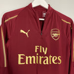 Shop 2018/19 ARSENAL 1/4 ZIP DRILL TOP (XL.KIDS) PUMA, classic football shirts, vintage football shirts & retro soccer jerseys at Cult Kits