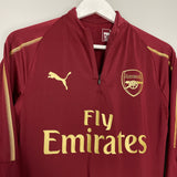 Shop 2018/19 ARSENAL 1/4 ZIP DRILL TOP (XL.KIDS) PUMA, classic football shirts, vintage football shirts & retro soccer jerseys at Cult Kits
