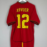 2002/03 GALATASARAY XAVIER #12 AWAY SHIRT (XL) UMBRO