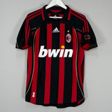 Shop 2006/07 AC MILAN KAKA #22 HOME SHIRT (S) ADIDAS, classic football shirts, vintage football shirts & retro soccer jerseys at Cult Kits