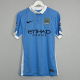 Shop 2015/16 MANCHESTER CITY SILVA #21 *MATCH ISSUE + SIGNED* HOME SHIRT (M) NIKE, classic football shirts, vintage football shirts & retro soccer jerseys at Cult Kits