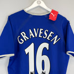 Shop 2003/04 EVERTON GRAVESEN #16 *BNWT* HOME SHIRT (L) PUMA, classic football shirts, vintage football shirts & retro soccer jerseys at Cult Kits